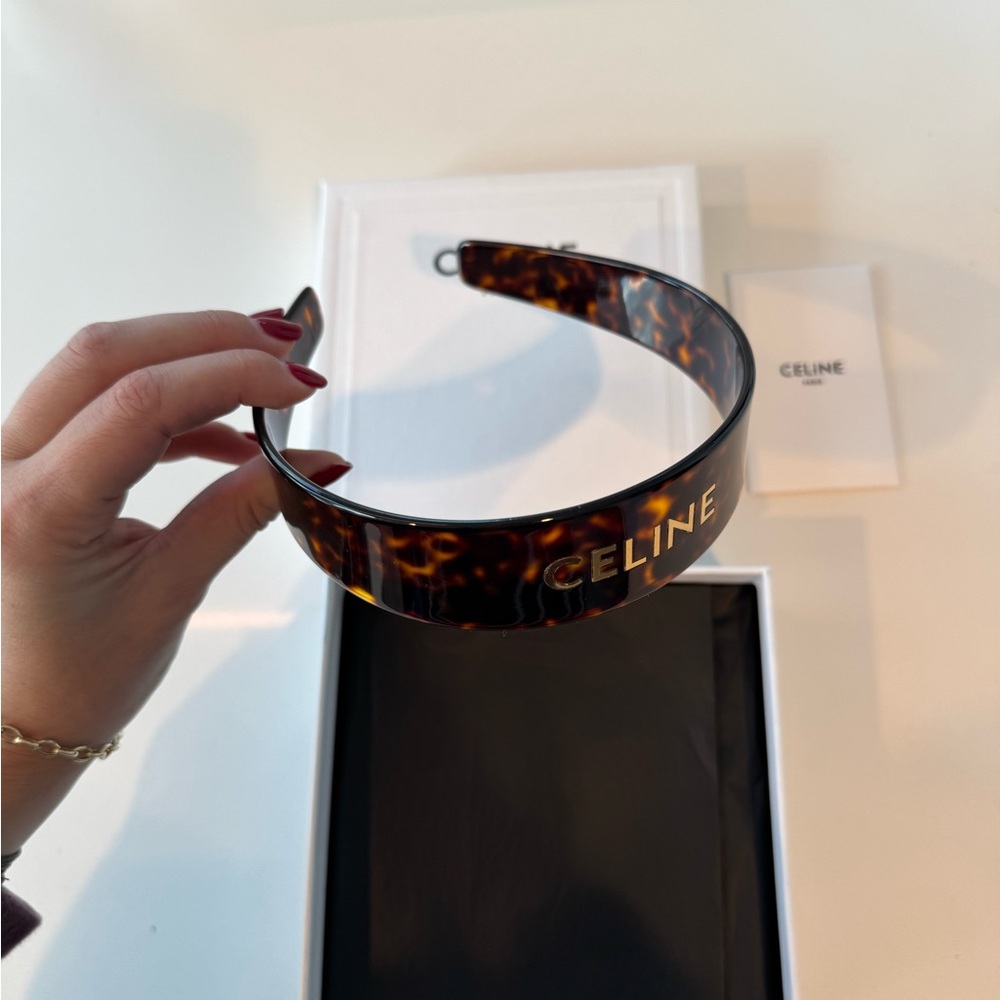 Celine Brown Tortoise Hairband